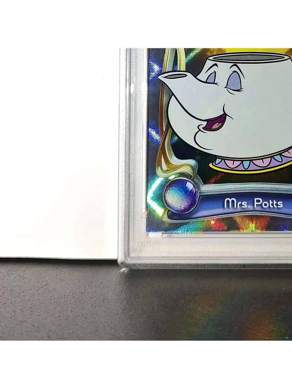 Mrs. Potts 2025 Topps Disney #48 Winter Variant Card Beauty and the Beast PSA 9